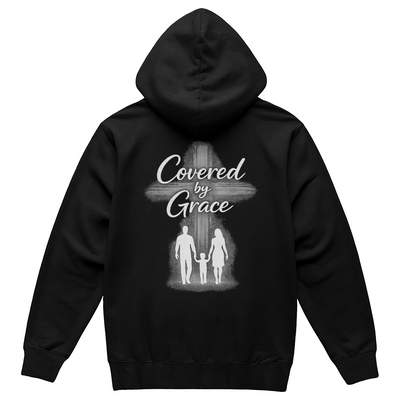 Christian Hoodie - Covered By Grace