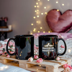 Coffee Mug - Prayed Up Powered On - Color