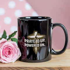 Coffee Mug - Prayed Up Powered On - Color